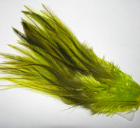 schlappen + saddle fl. yellow chartreuse badger